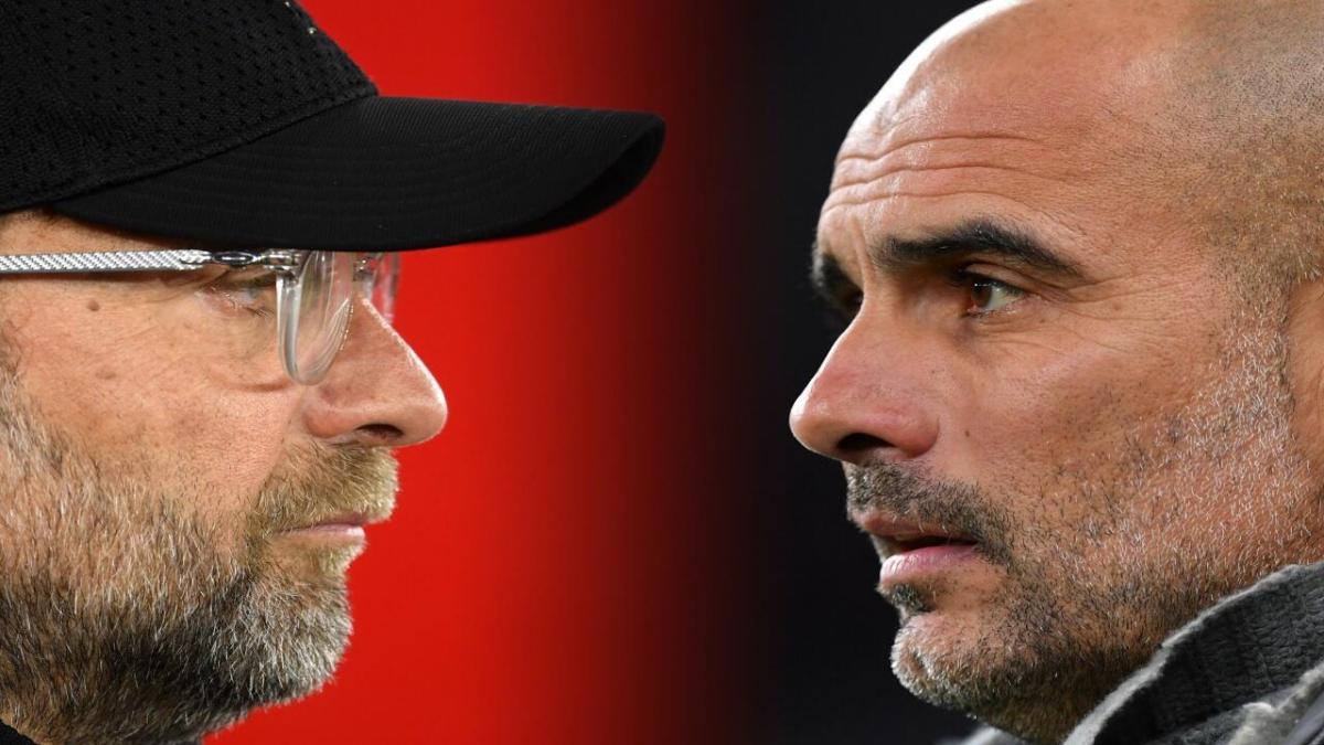 Jurgen Klopp and Pep Guardiola